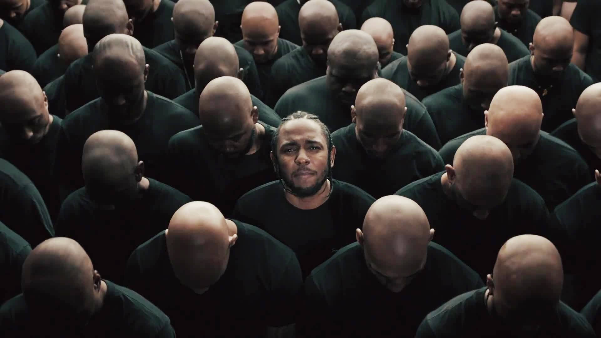 Kendrick Lamar With Bald Men