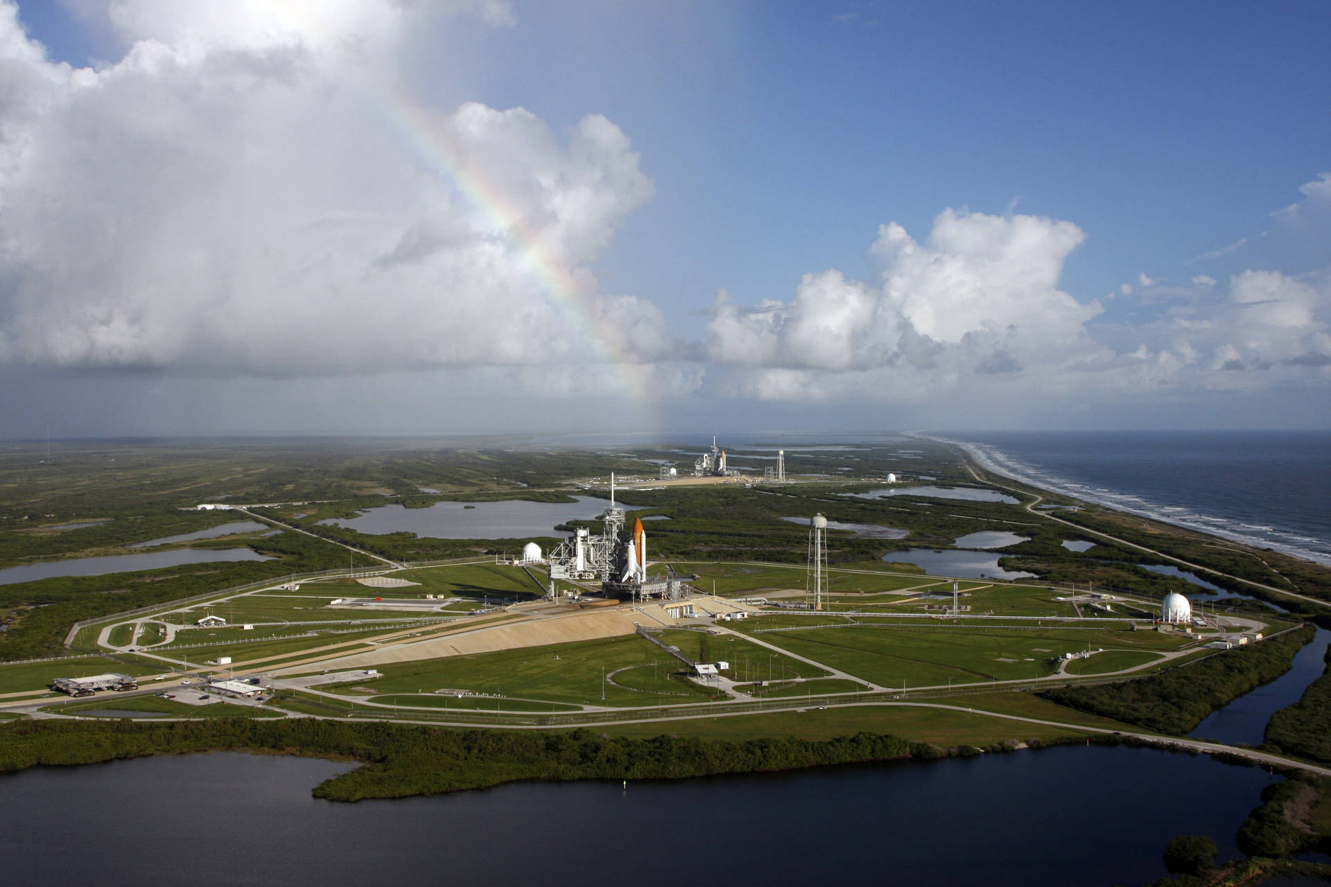 Kennedy Space Center Aerial View