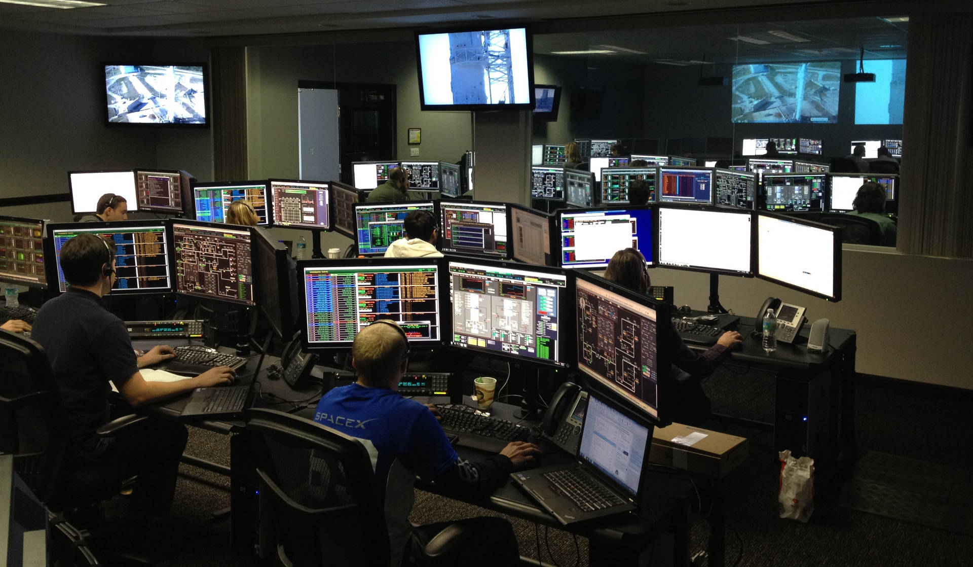 Kennedy Space Center Control Room