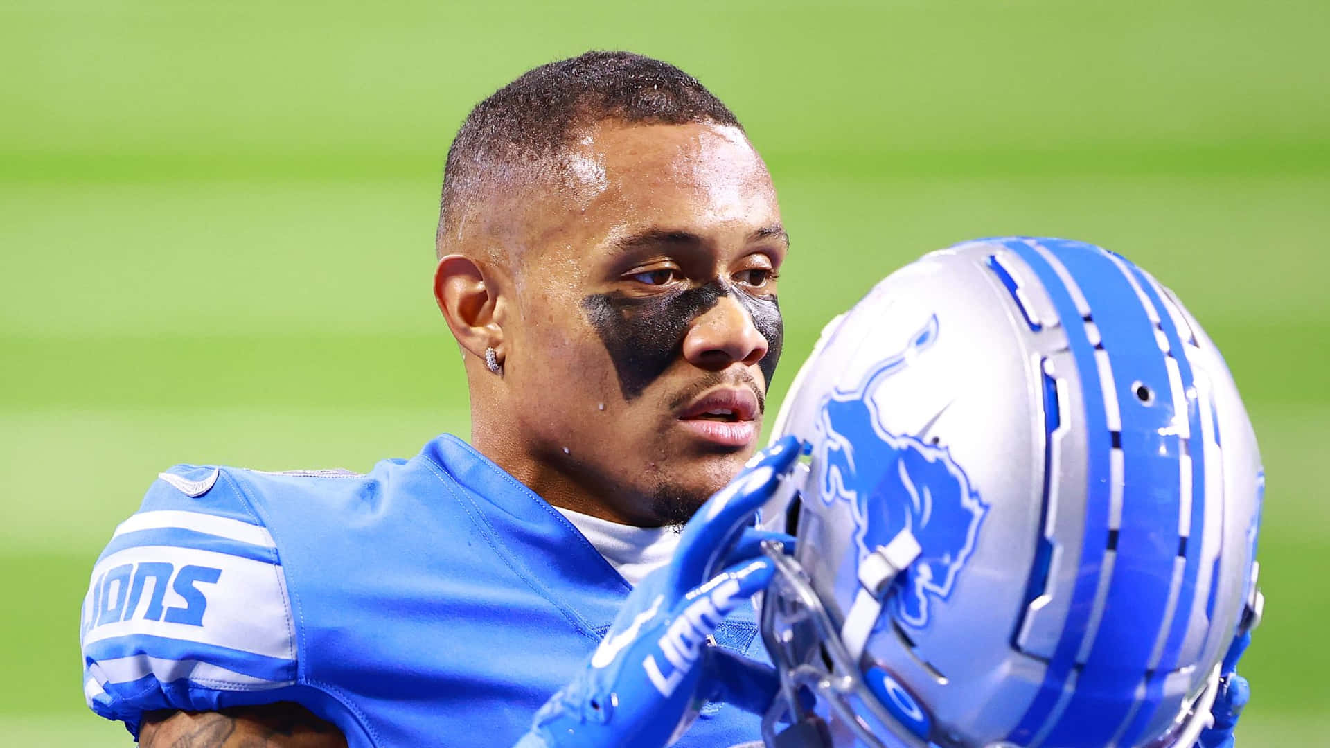 Kenny Golladay Detroit Lions Candid Background