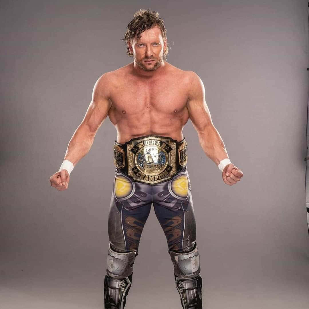 Kenny Omega Aew Tag Team Championship Belt Background