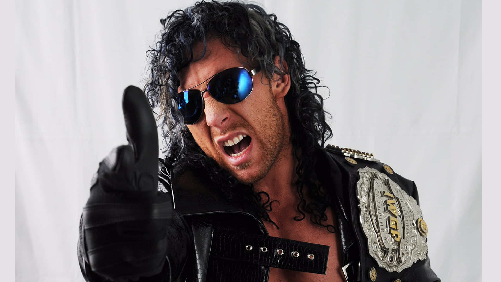 Kenny Omega Finger Gun Championship Belt