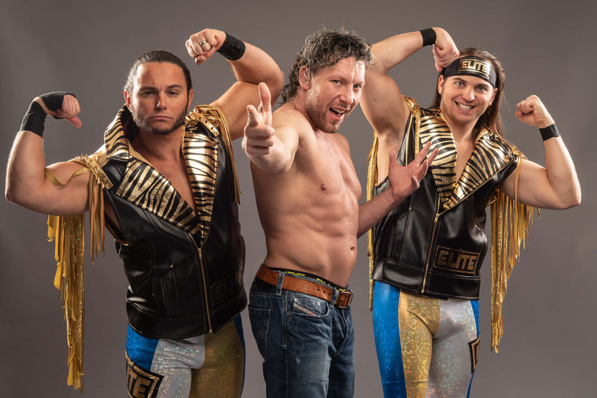 Kenny Omega With The Young Bucks