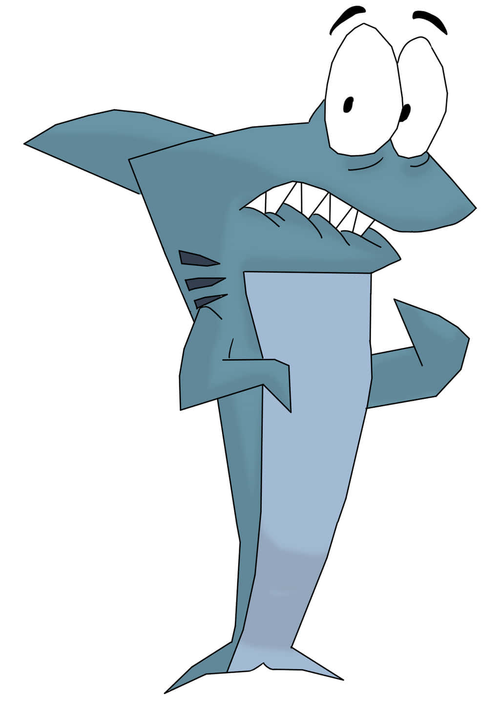 Kenny The Shark Afraid Background