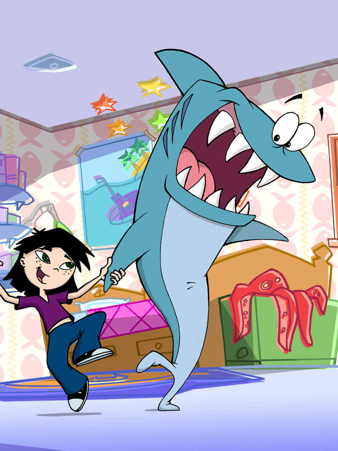 Kenny The Shark Bedroom Background