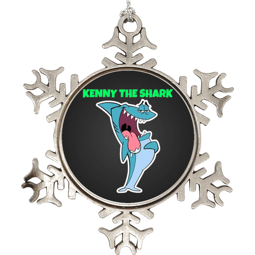 Kenny The Shark Keychain Background