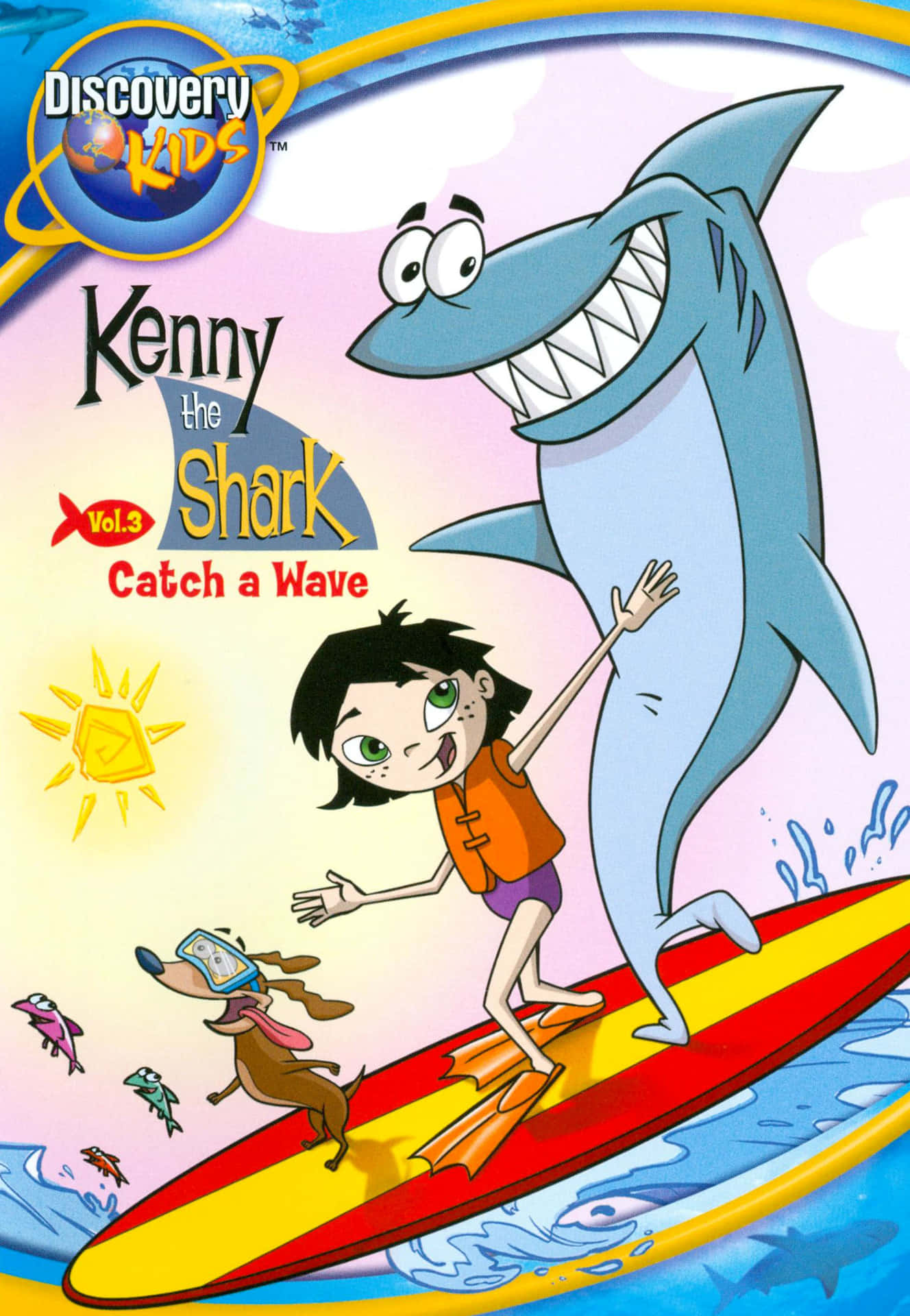 Kenny The Shark Surfing Background