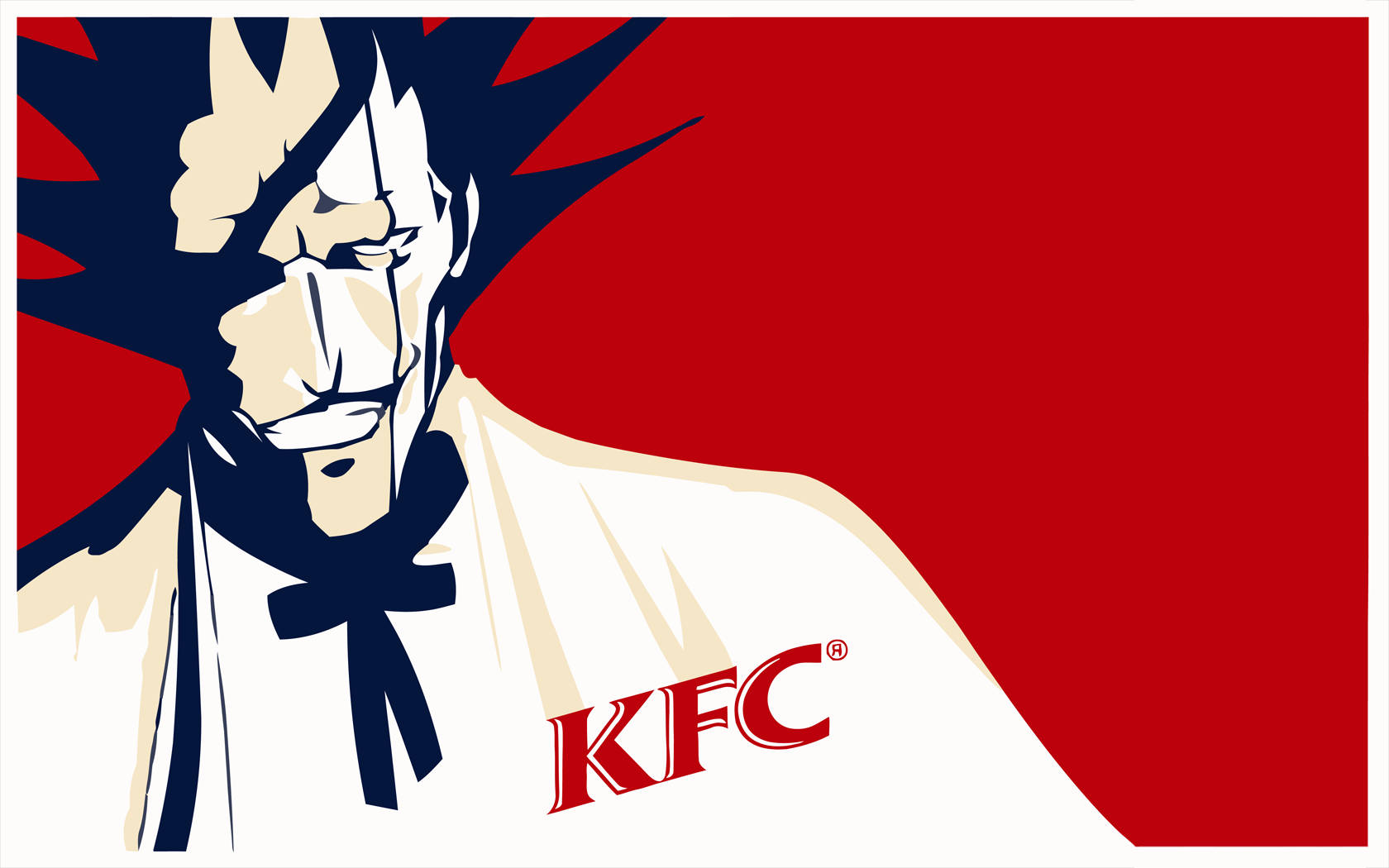 Kenpachi Zaraki Kfc Anime New Bleach Background