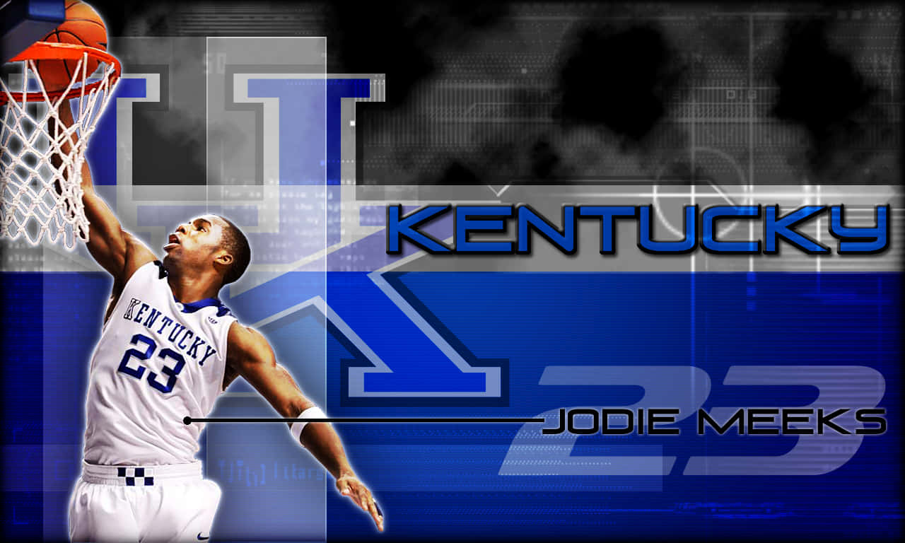 Kentucky Basketball Player Jodie Mecks Background