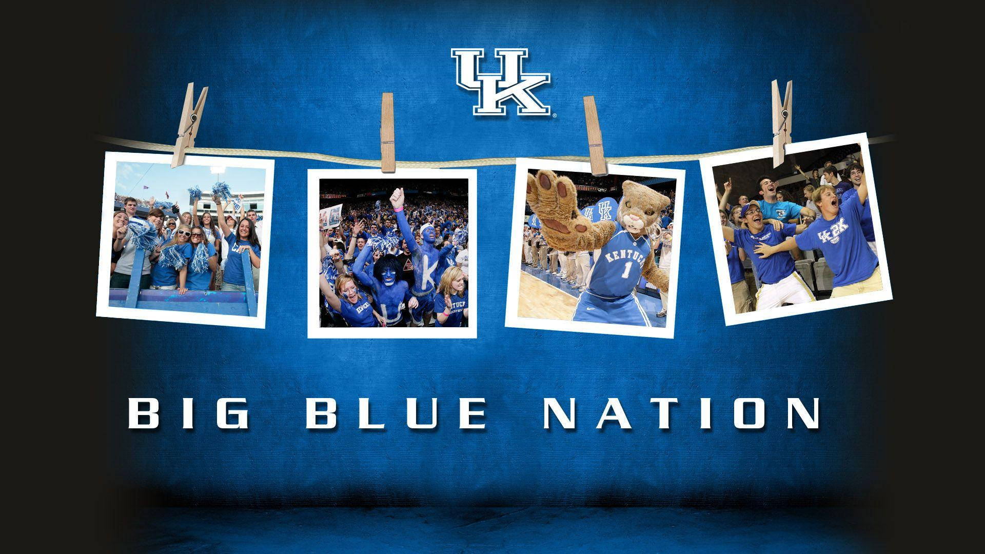 Kentucky Big Blue Nation Background