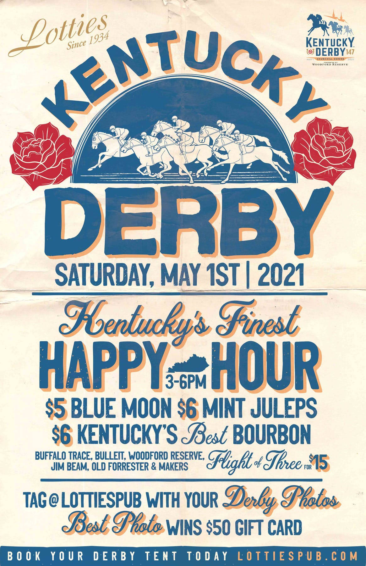 Kentucky Derby 2021 Poster Background