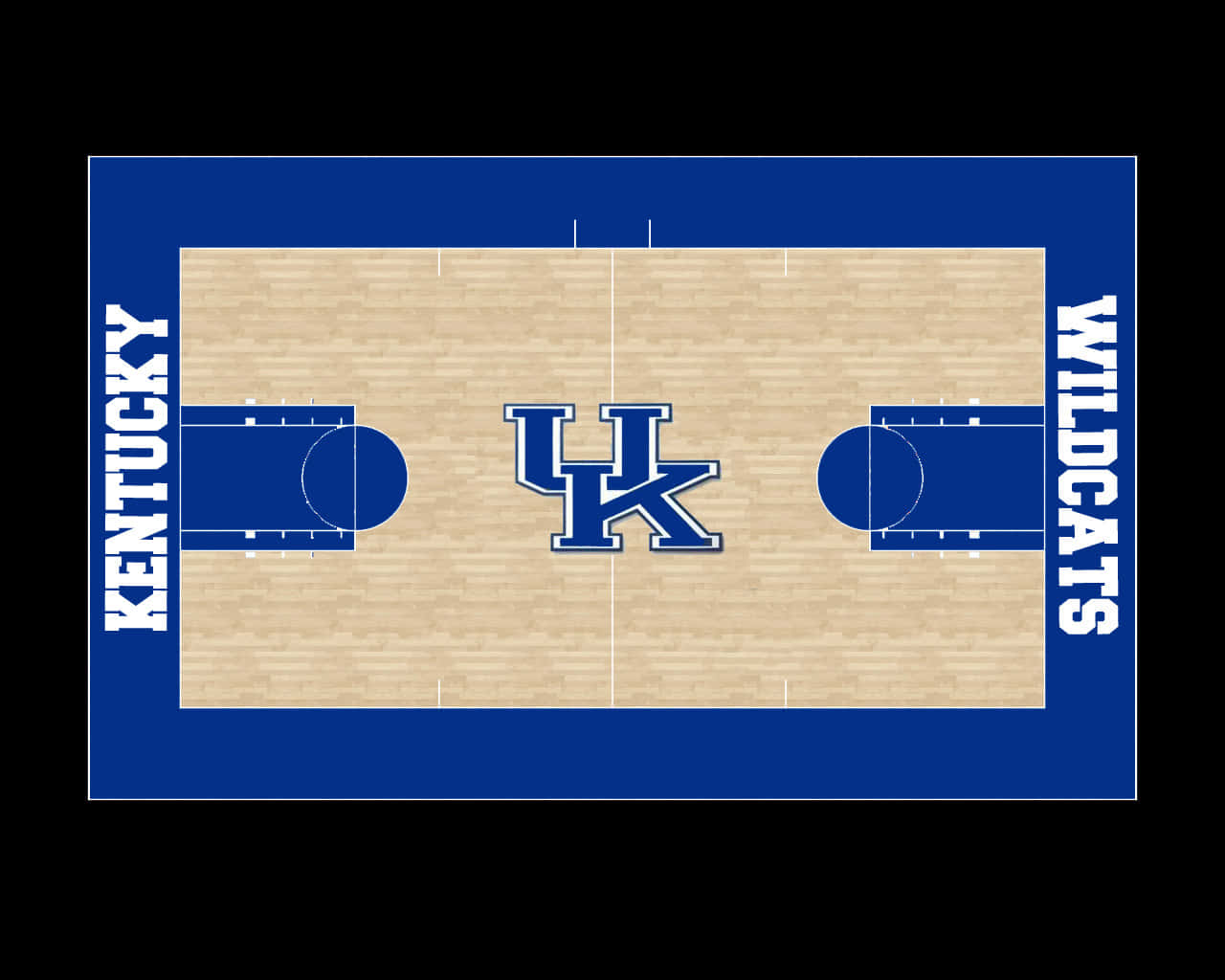 Kentucky Wildcats On The Road To Victory Background