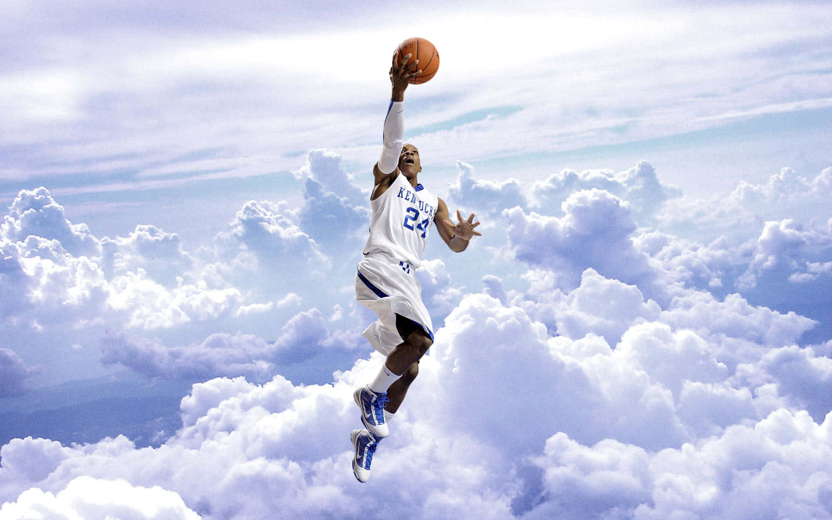 Kentucky Wildcats Taking The Lead Background