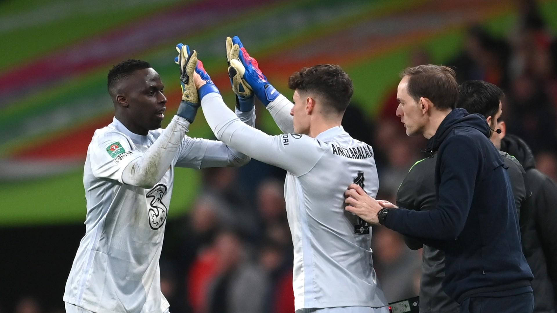 Kepa Arrizabalaga And Édouard Mendy Background