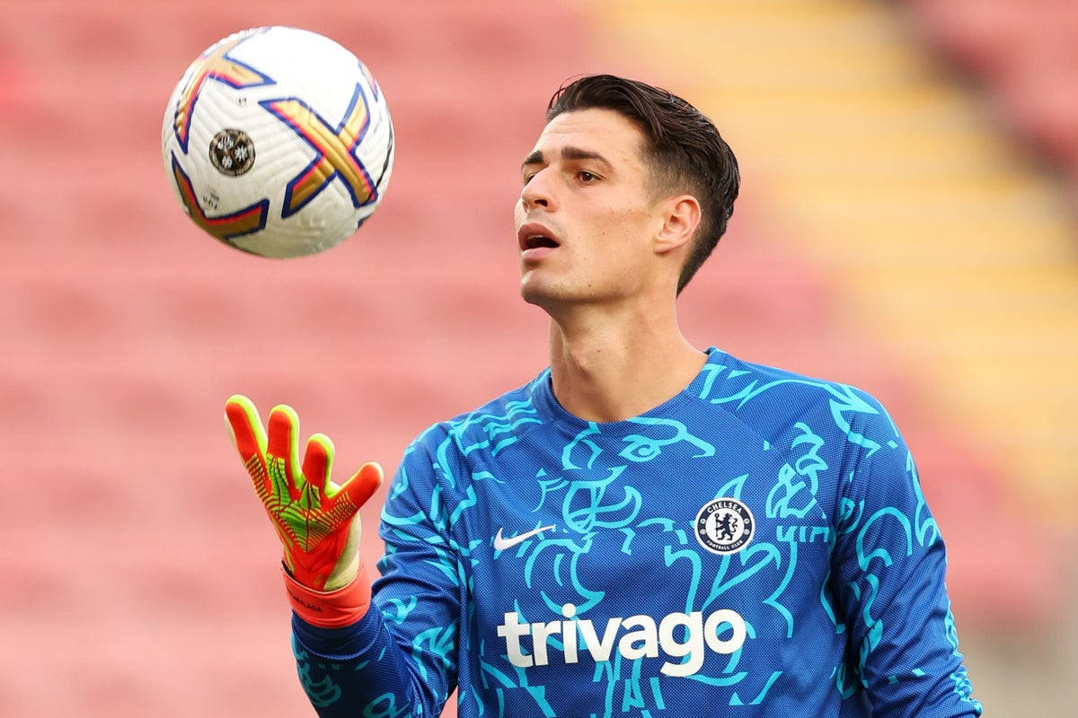 Kepa Arrizabalaga Playing With Ball