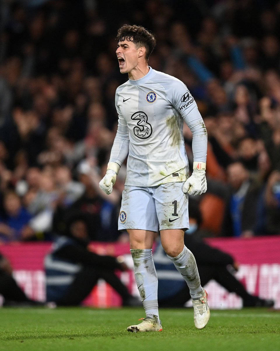 Kepa Arrizabalaga Screaming In Happiness Background