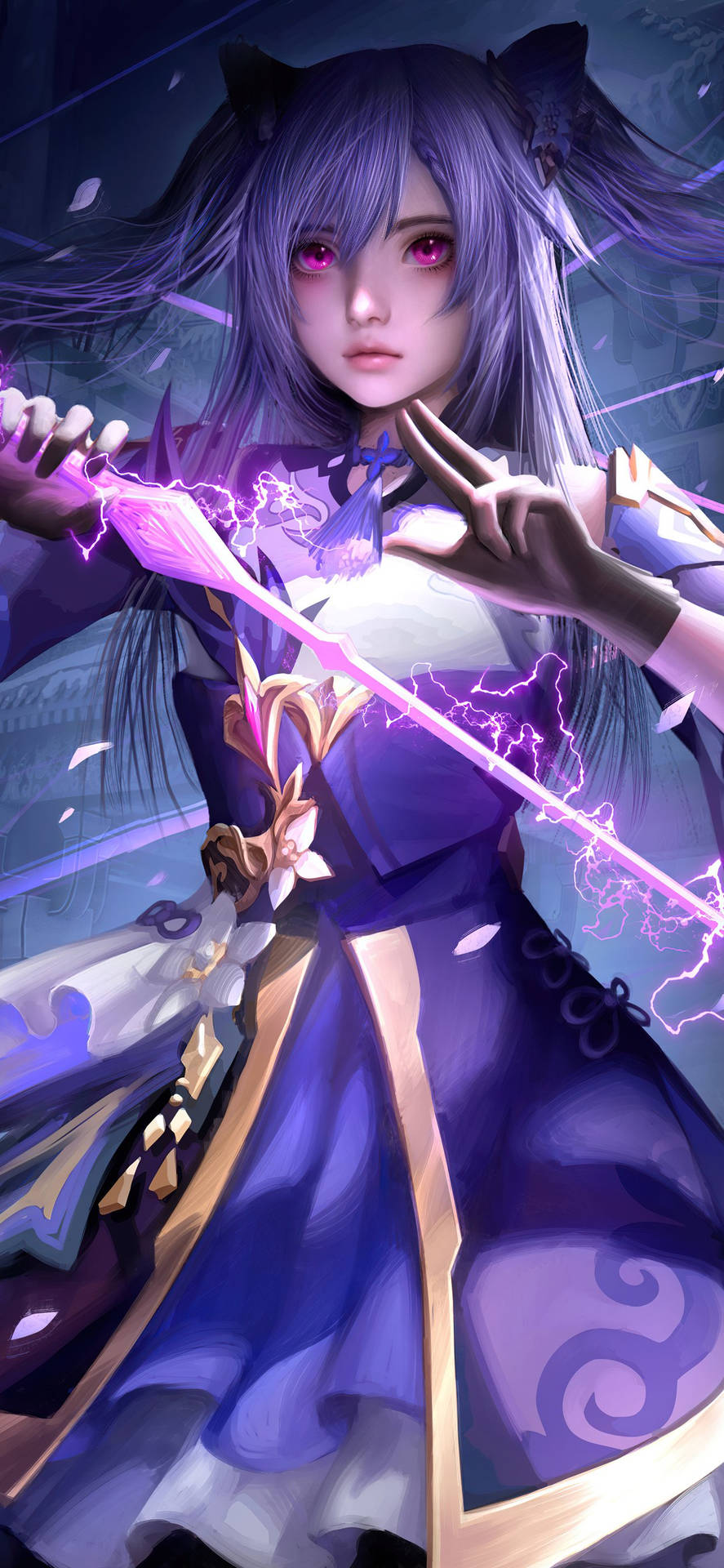 Keqing, The Heroine Of Genshin Impact Background