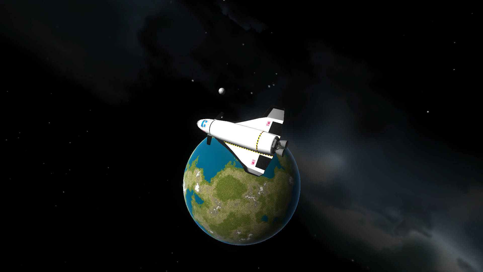 Kerbal Space Program Space Earth Background