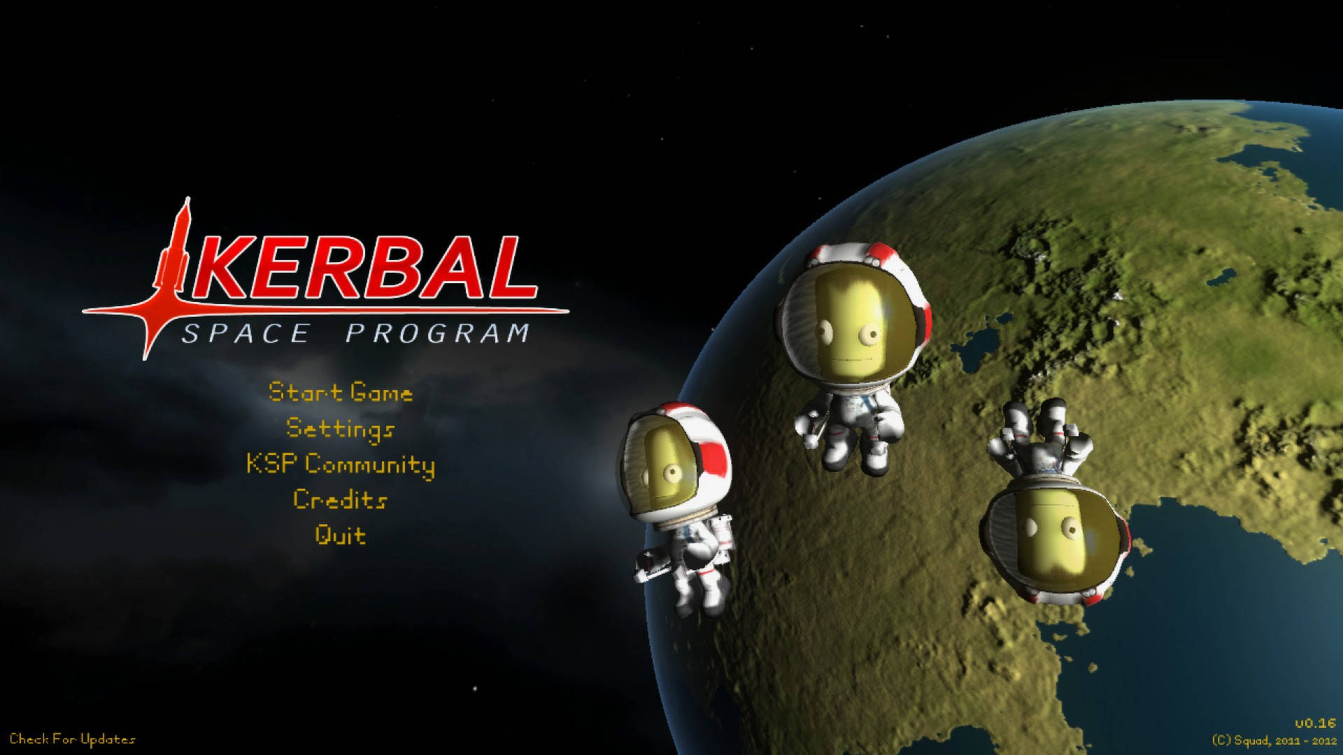 Kerbal Space Program Video Game Background
