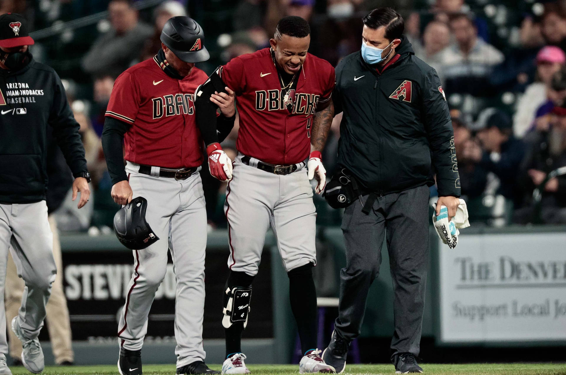 Ketel Marte Injured Background