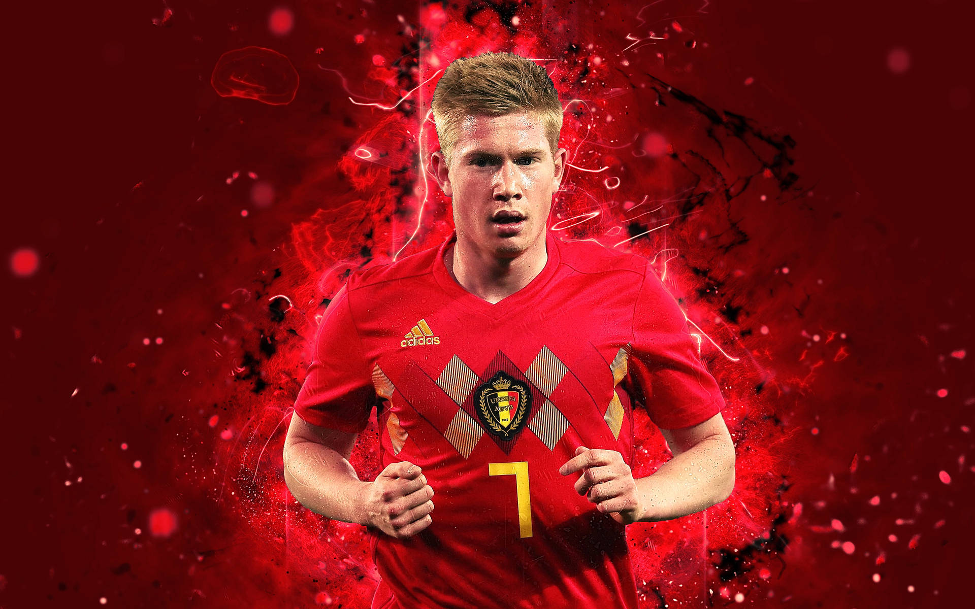 Kevin De Bruyne Dominates The Field Background