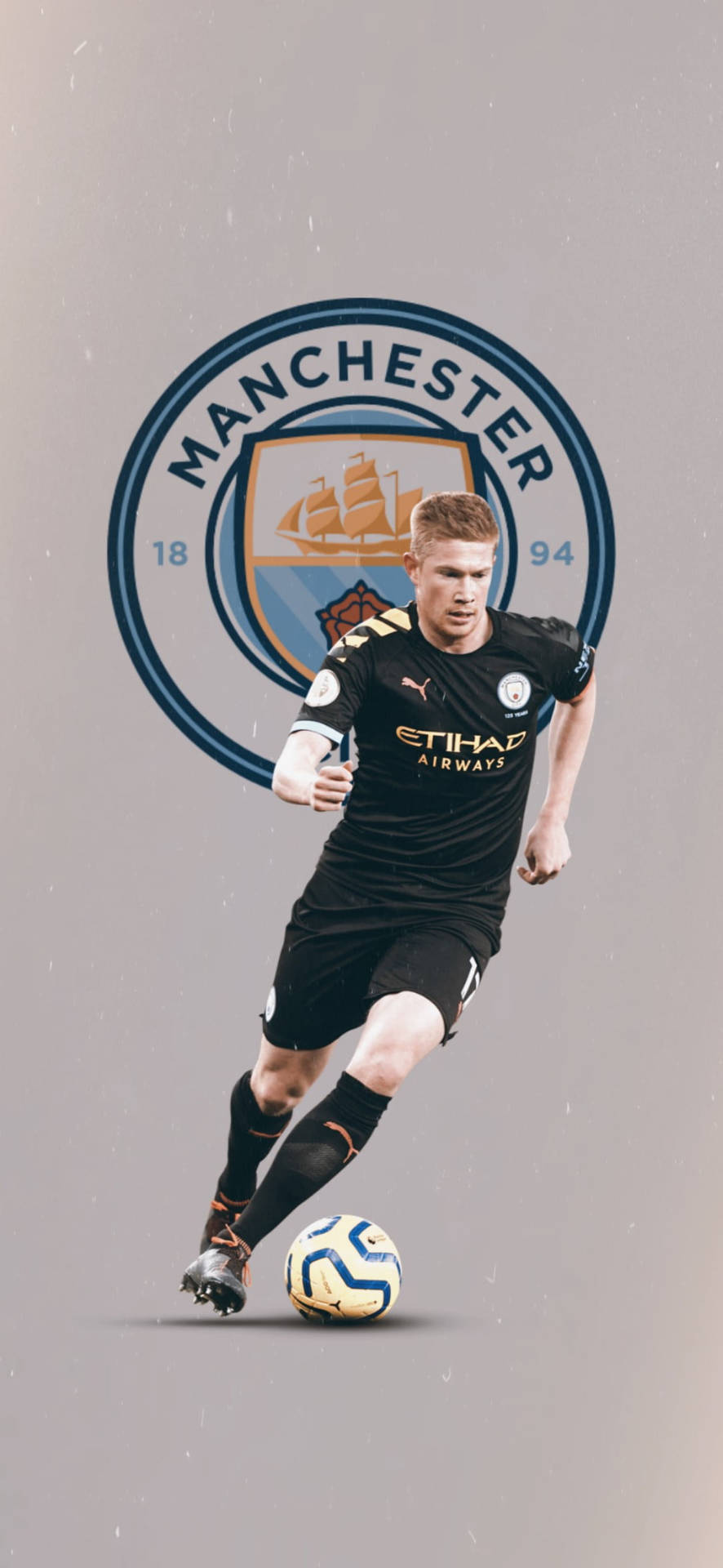 Kevin De Bruyne Manchester City Football Background