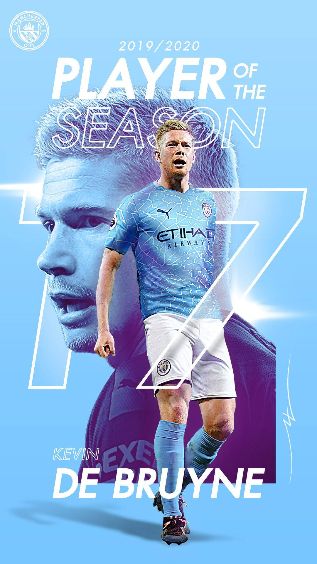 Kevin De Bruyne Player Of The Season Background