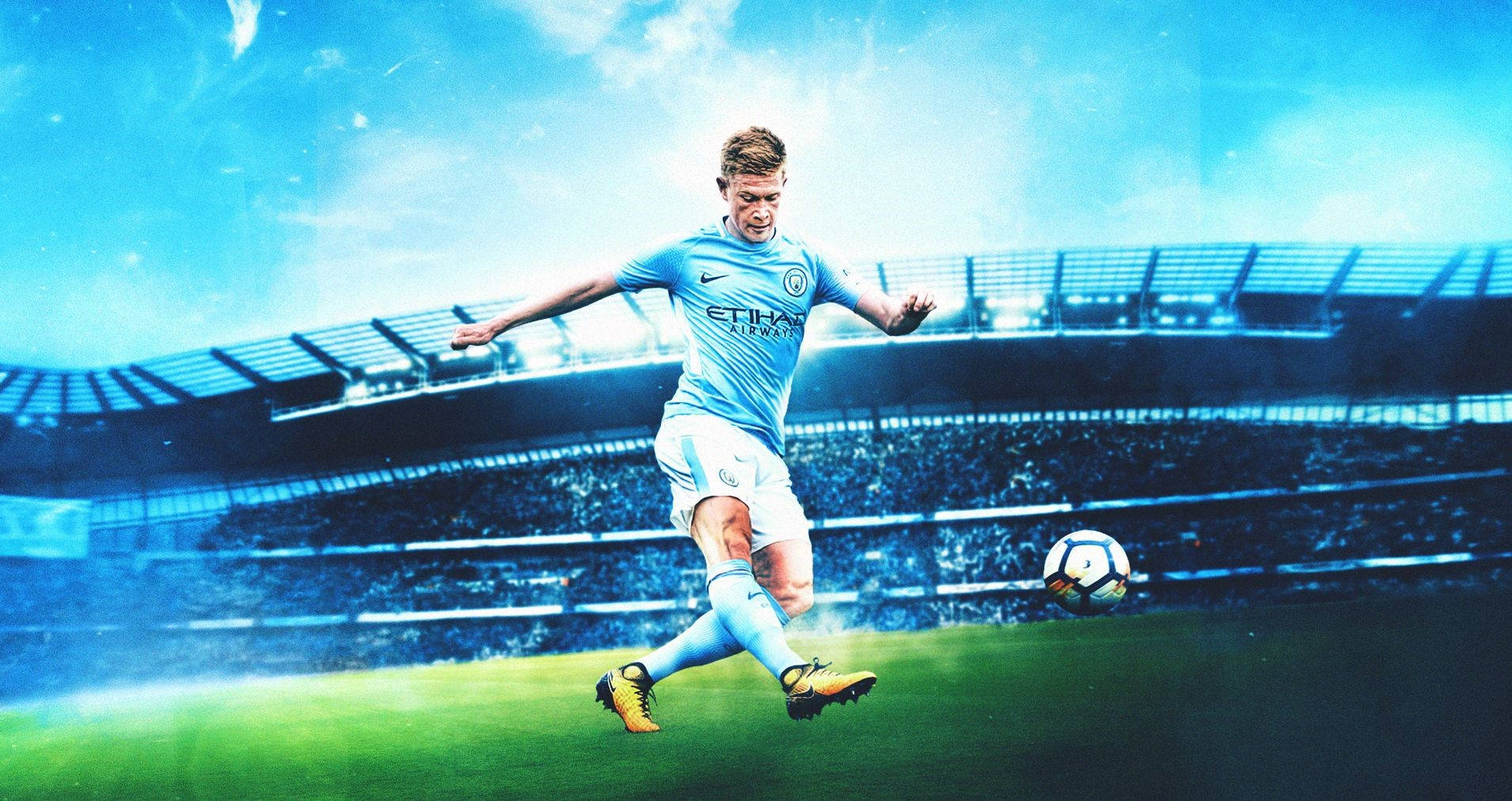 Kevin De Bruyne Playing Soccer