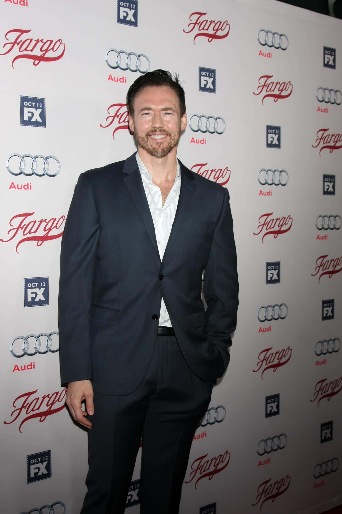 Kevin Durand In A Striking Portrait Background