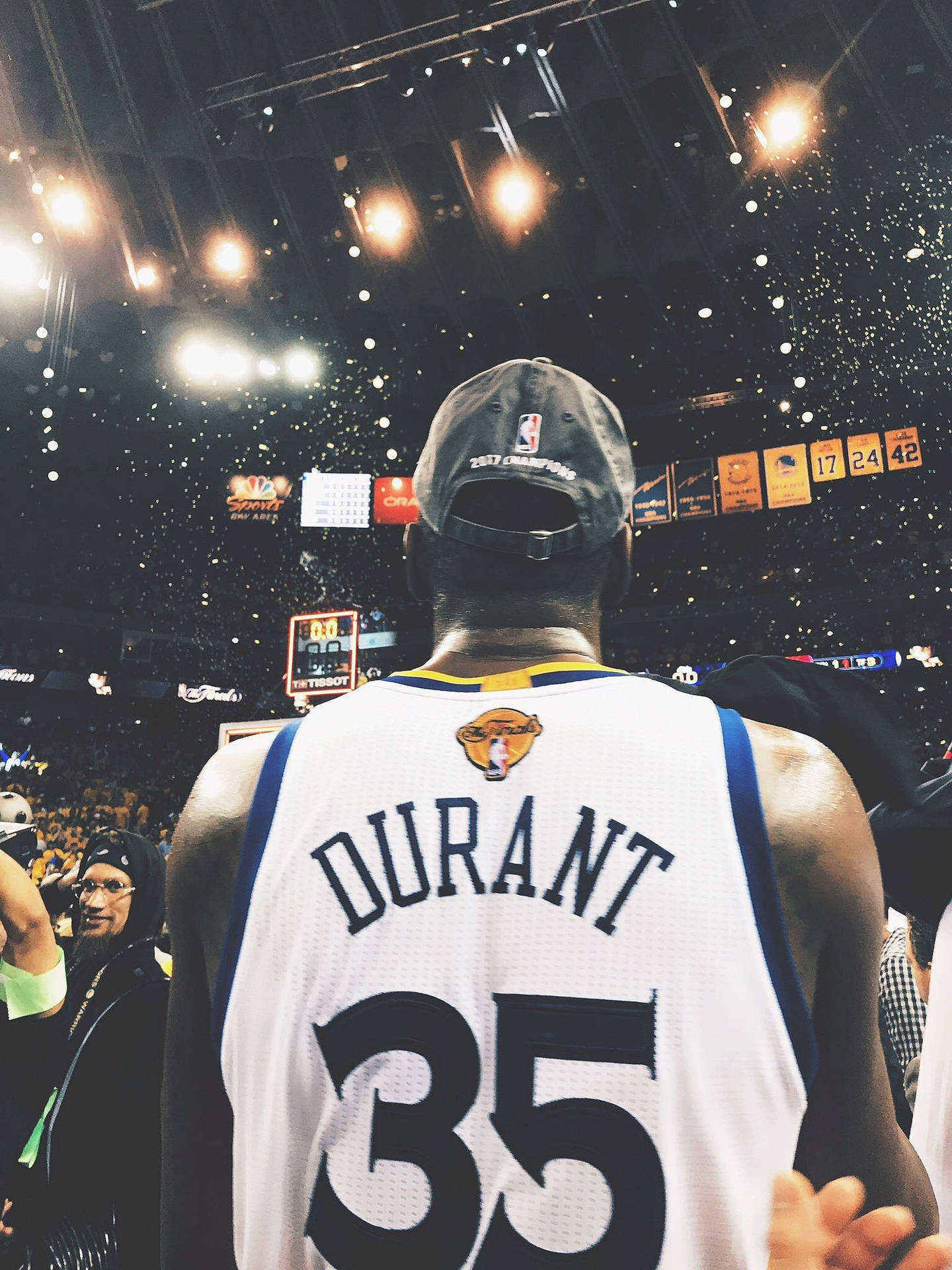 Kevin Durant Aesthetic Shot Background