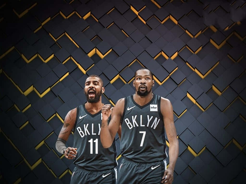 Kevin Durant Nets Art Background
