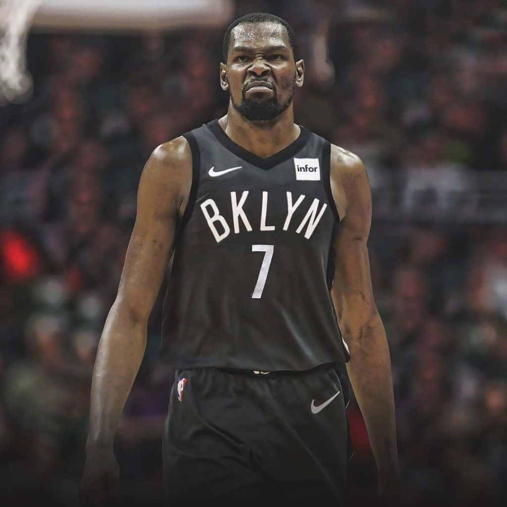 Kevin Durant Nets Brooklyn 7 Background