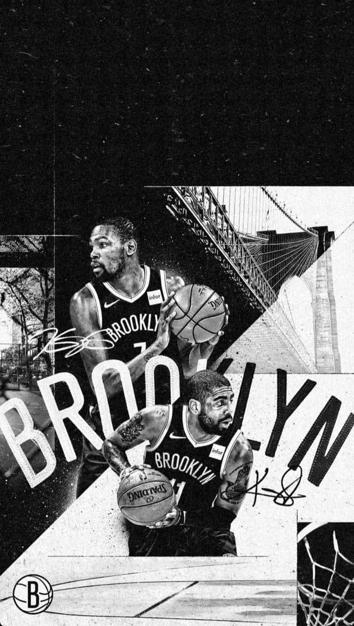 Kevin Durant Nets Brooklyn Background