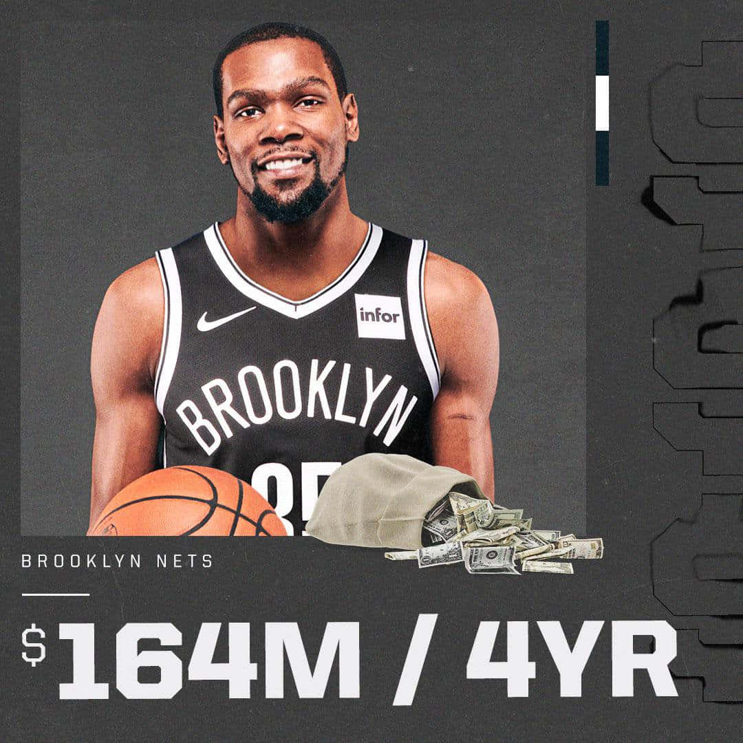 Kevin Durant Nets Net Worth Background