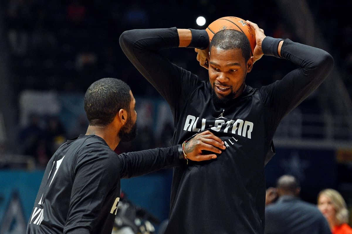 Kevin Durant Nets Tease Background