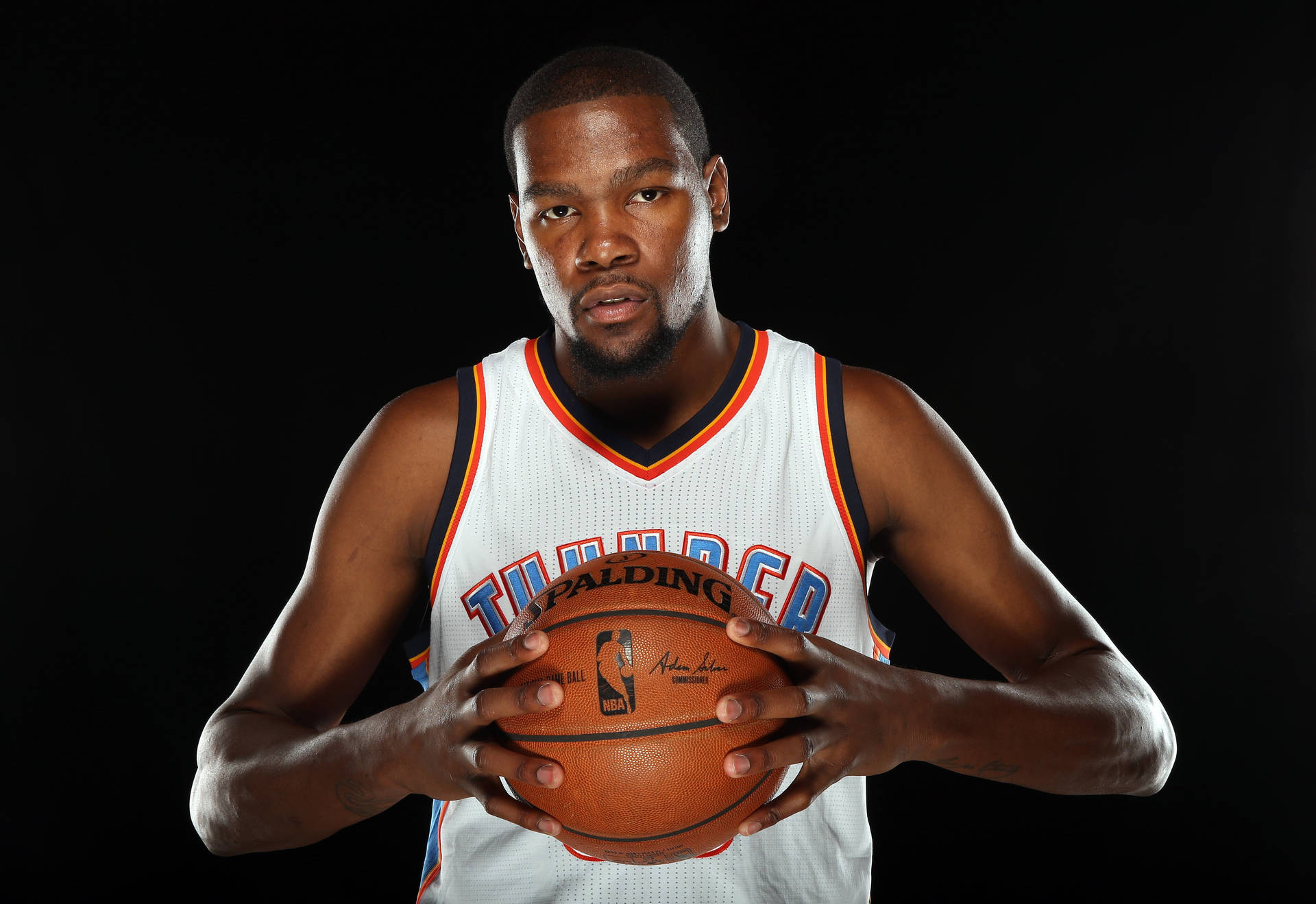 Kevin Durant Okc Basketball Player Background