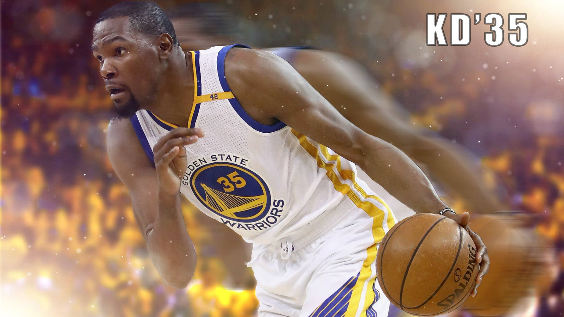 Kevin Durant Player Number 35 Background