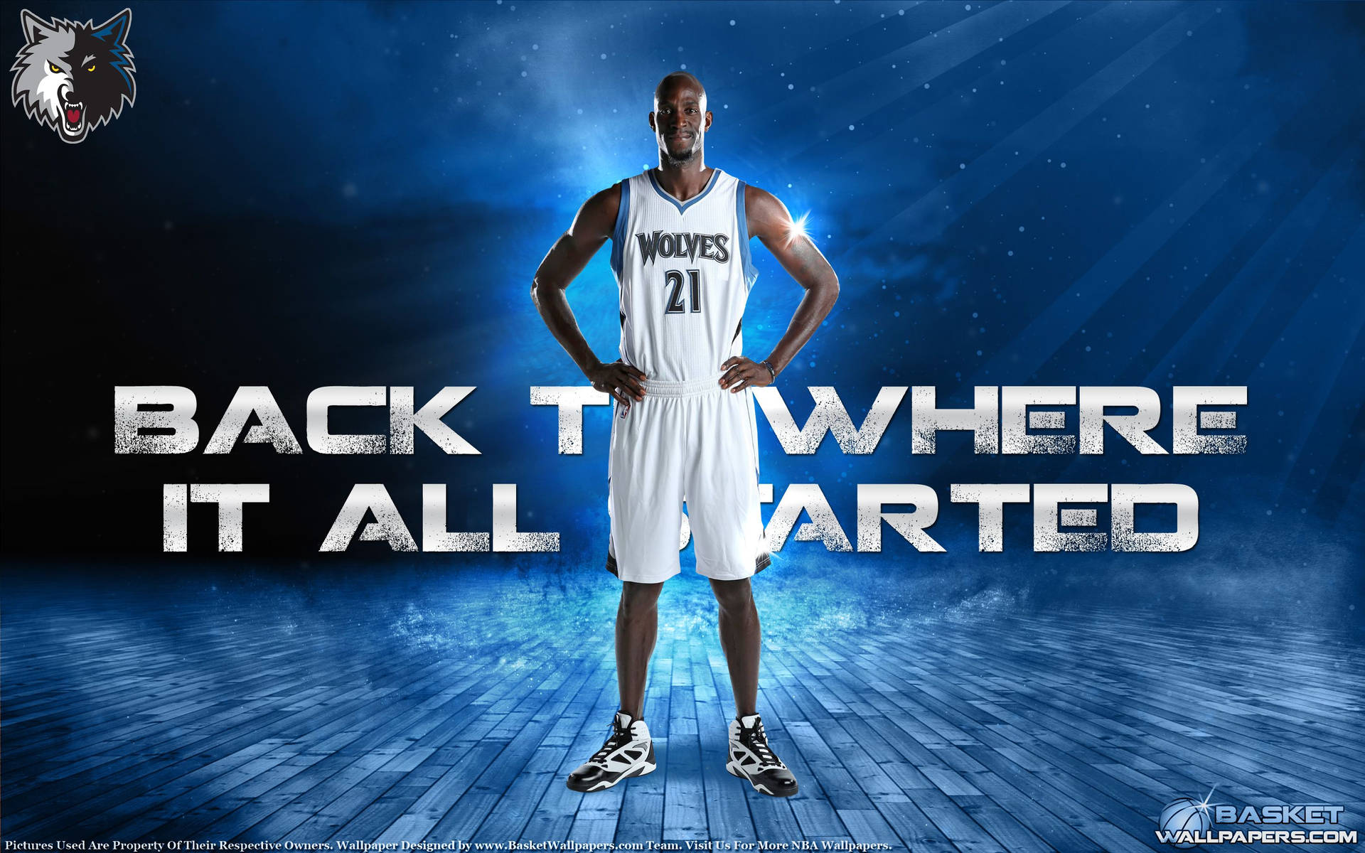 Kevin Garnett Back To Where It All Started Background