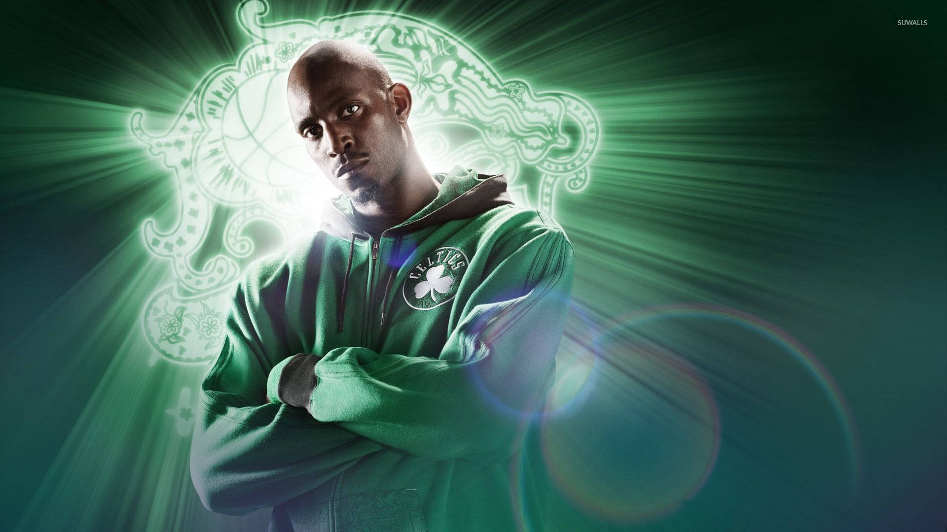 Kevin Garnett Green Poster