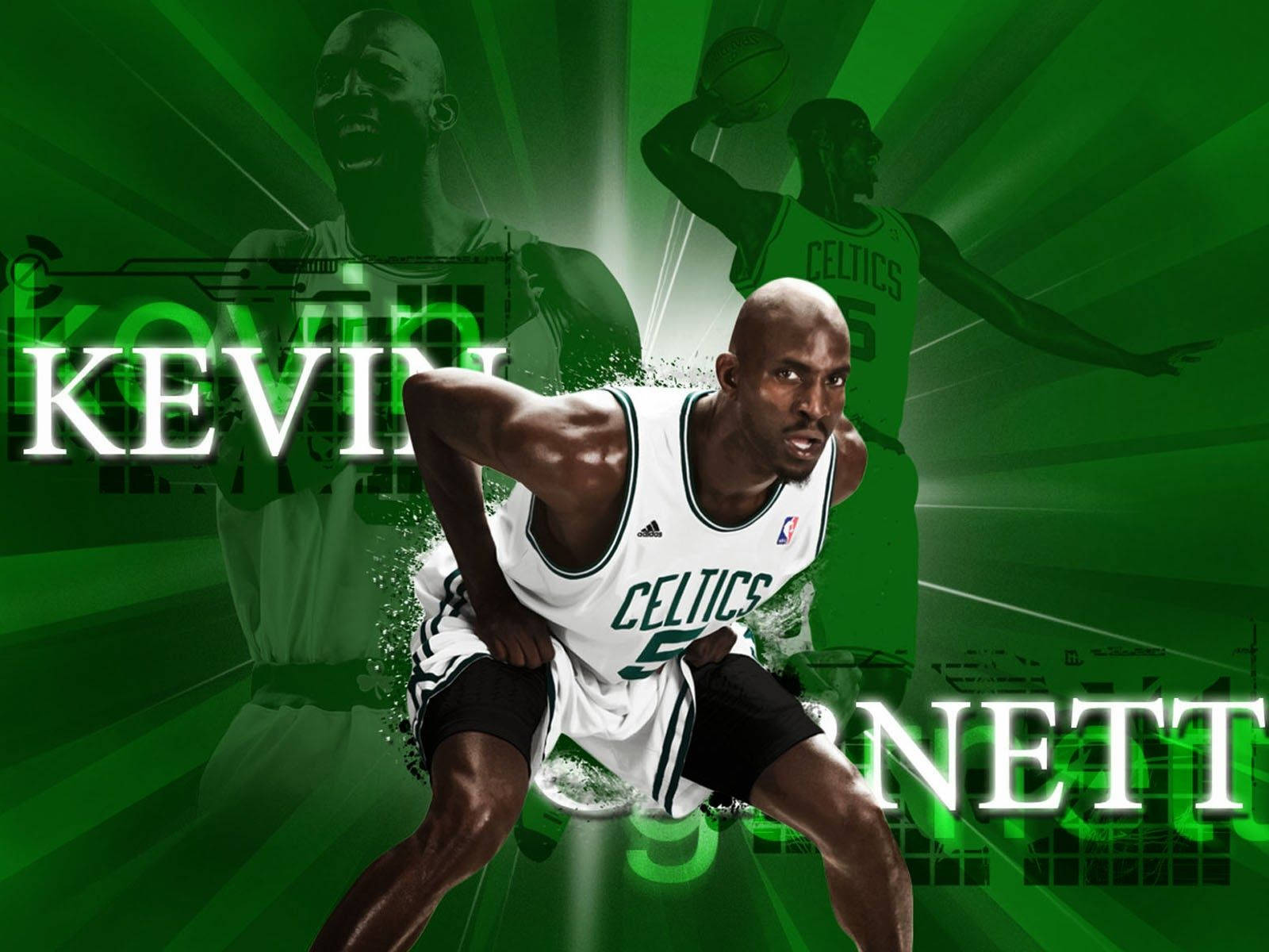 Kevin Garnett Green Poster Background