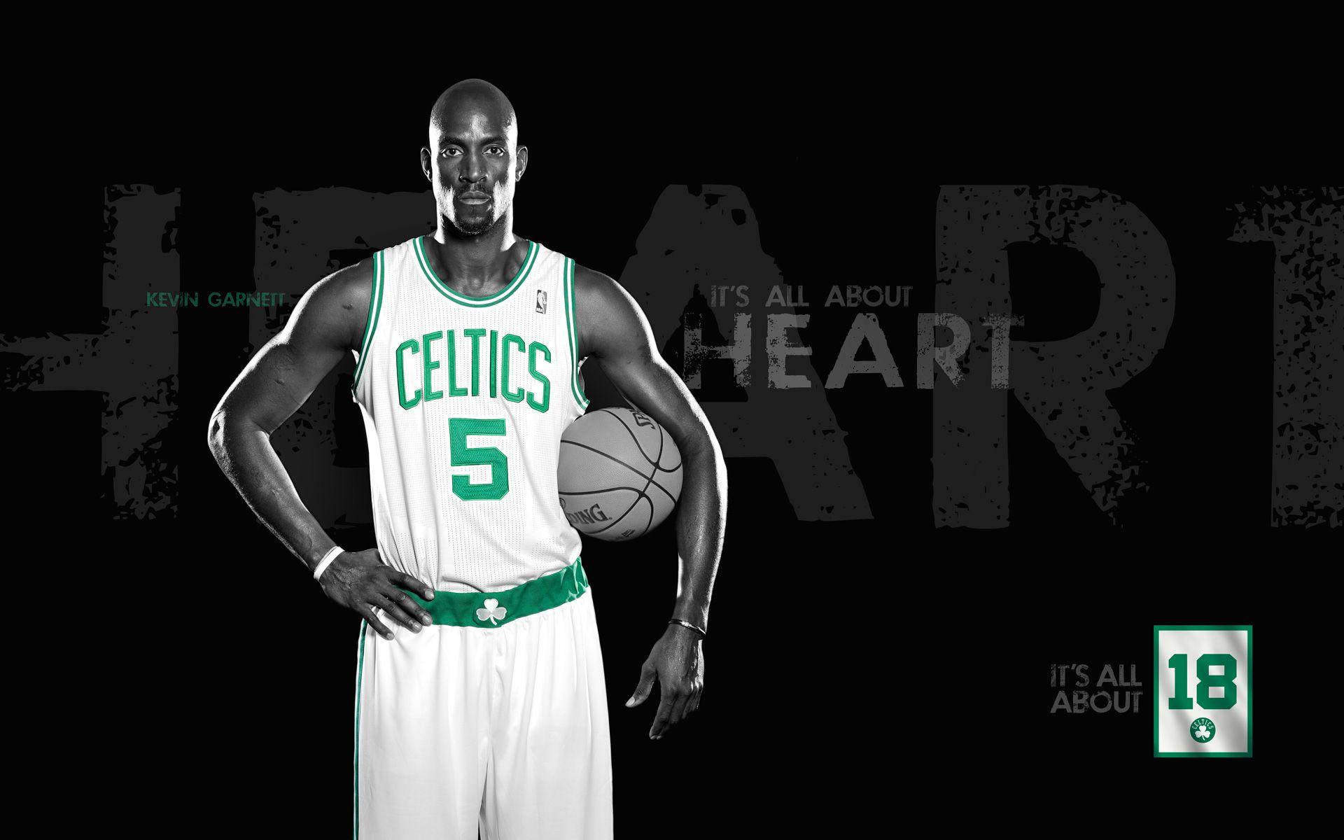 Kevin Garnett It's All About Heart Background