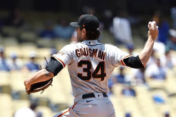 Kevin Gausman White Jersey Number 34 Background