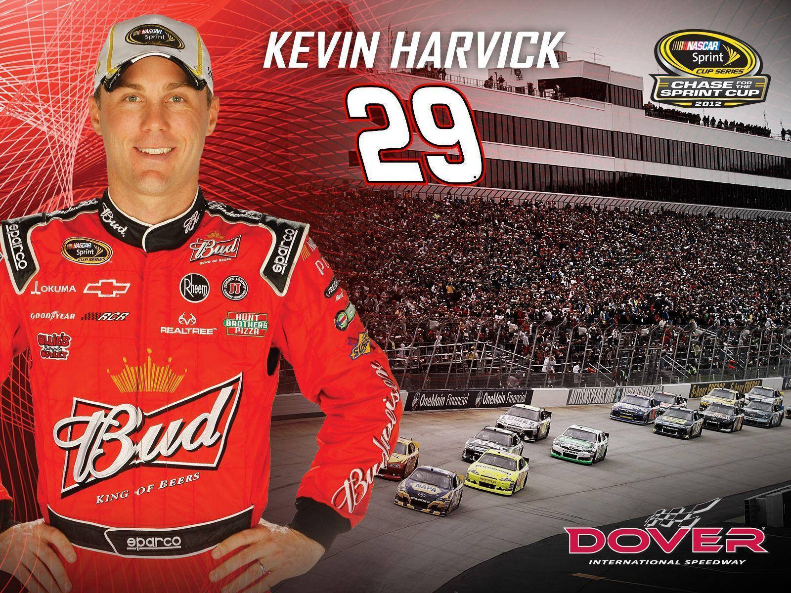 Kevin Harvick And Race Track