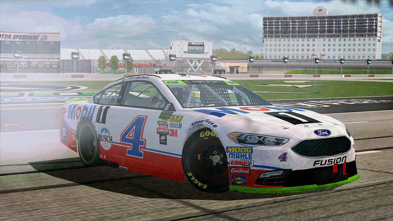 Kevin Harvick Video Game Car Background