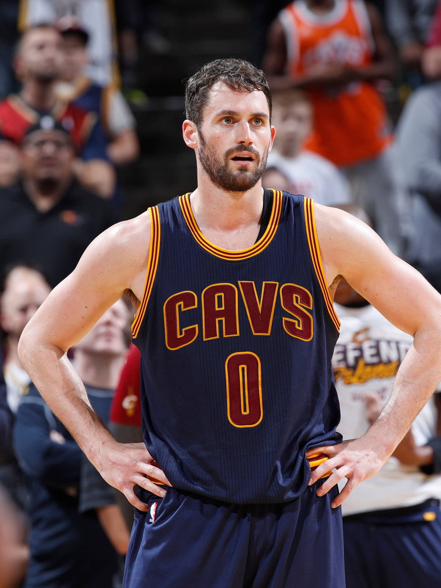 Kevin Love - Prominent Nba Star Background