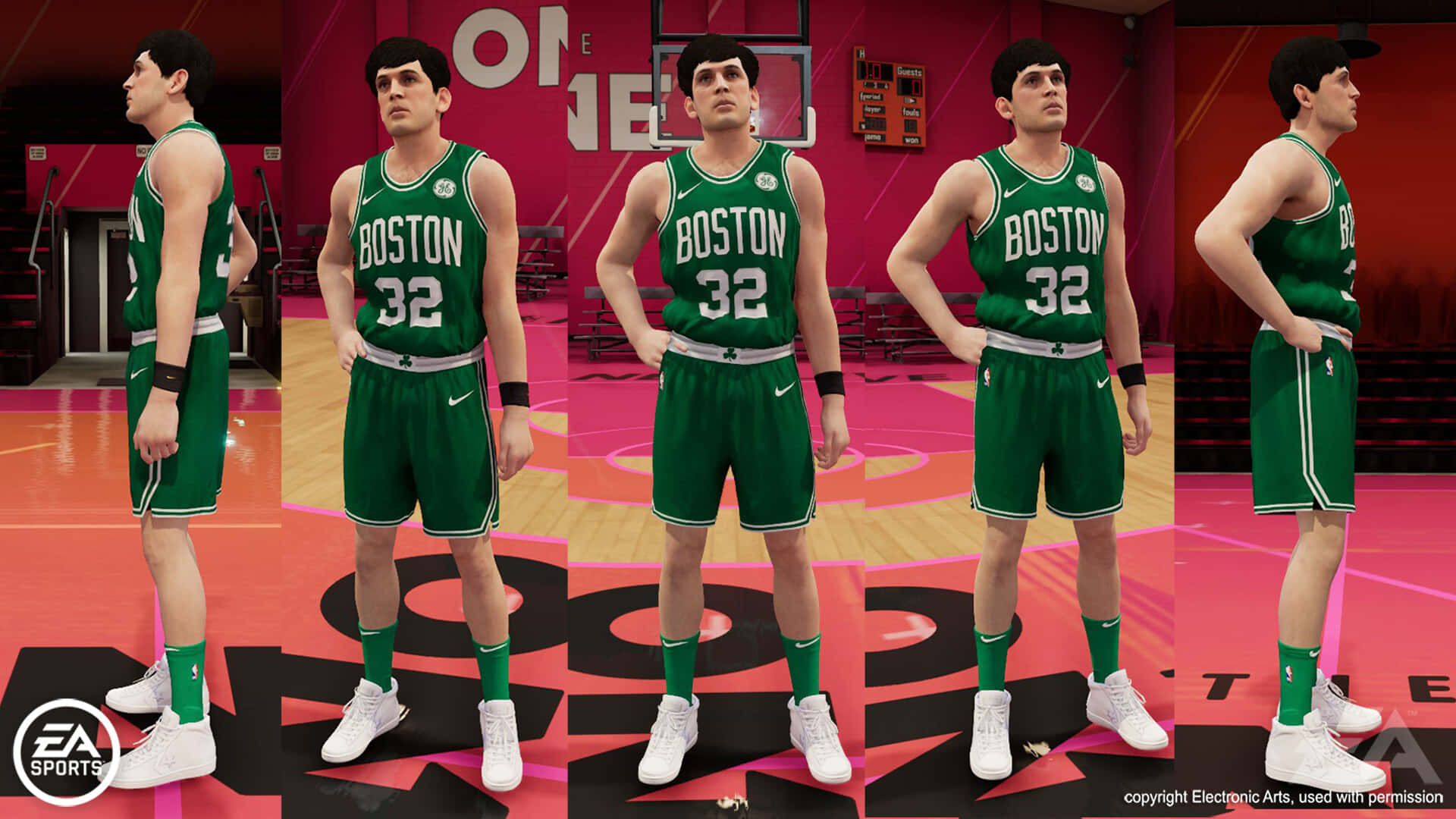 Kevin Mchale Basketball Player E-sports Game Background