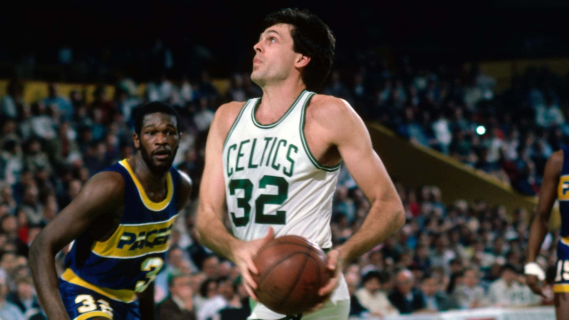 Kevin Mchale Boston Celtics Vs. Indiana Pacers 1986 Background