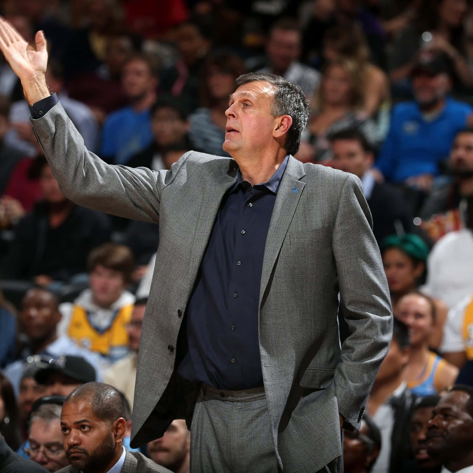 Kevin Mchale Head Coach Houston Rockets Background