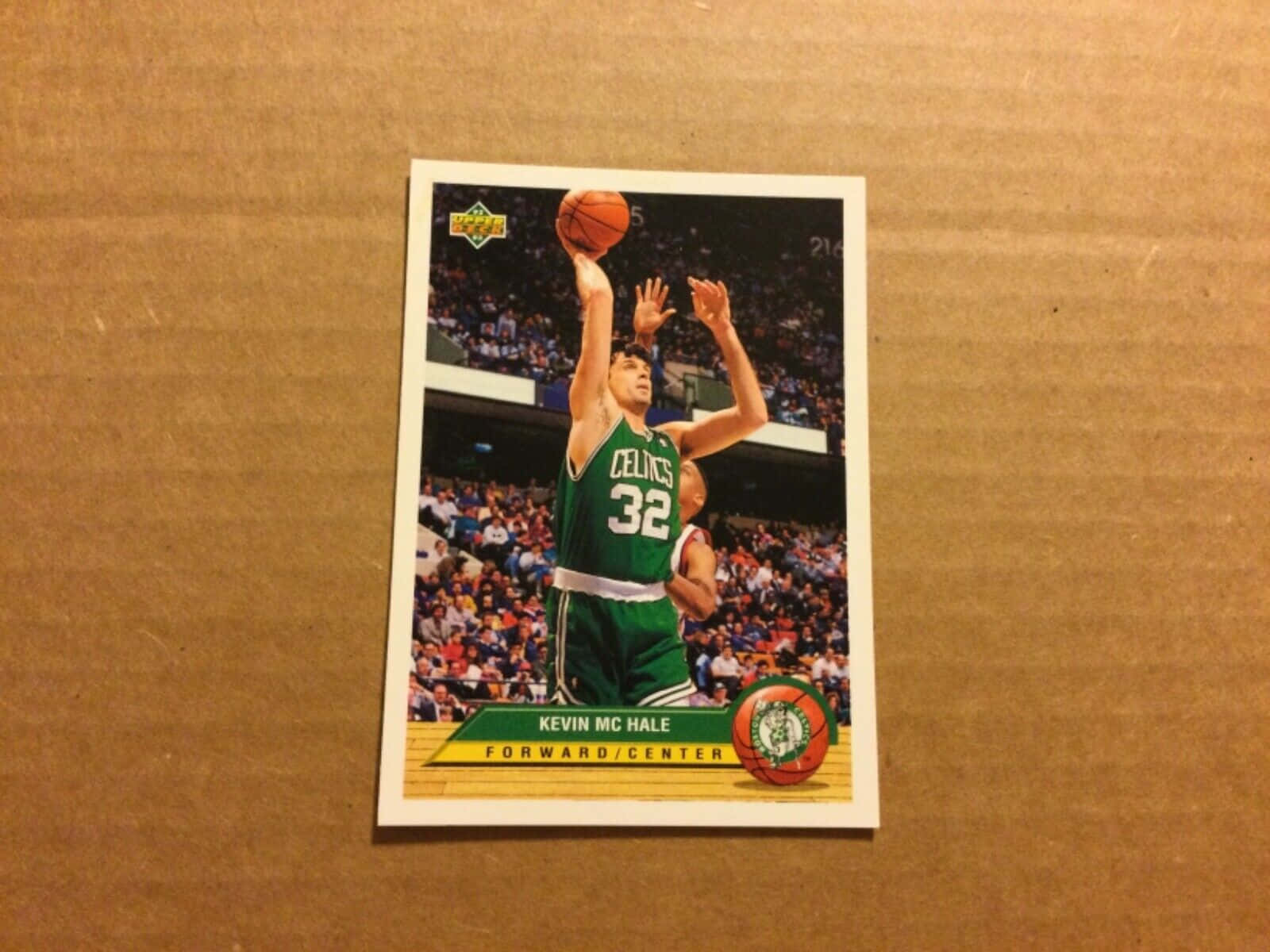 Kevin Mchale Sports Trading Card Background