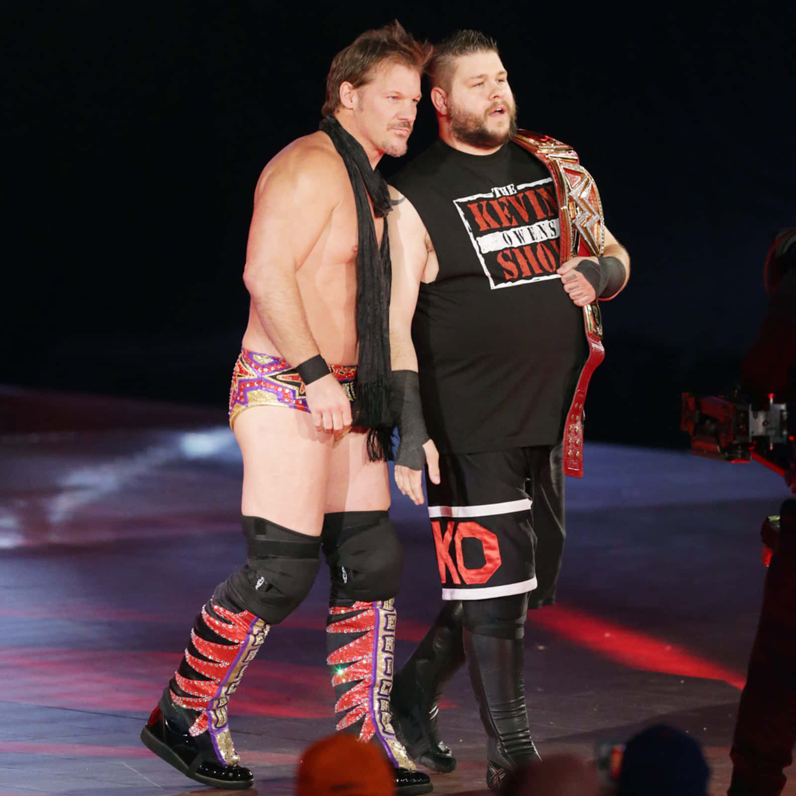 Kevin Owens Chris Jericho Wrestler Buddies Background